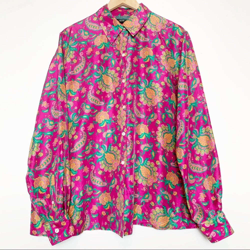 Vibrant Paisley Women's Top